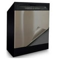 thumbnail image 4 of EZ Faux Decor Peel and Stick Stainless Steel Wallpaper Contact Paper to Update Dishwasher Front Door Panel Cover Wrap 26" X 36" Waterproof Durable (Trimmable), 4 of 6