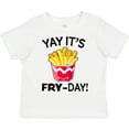 thumbnail image 3 of Inktastic Yay Its Fry Day with Cute French Fries Boys or Girls Toddler T-Shirt, 3 of 5
