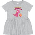 thumbnail image 3 of Inktastic Dinosaur Future Big Sister Girls Baby Dress, 3 of 5