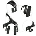 thumbnail image 3 of Universal Metal Bike C Caliper Brake Accessory Strong Control for Road Bicycle Fixed Gear, 3 of 7