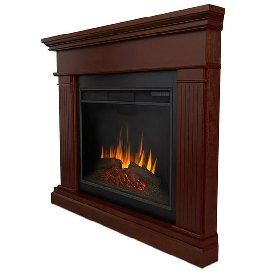 Kennedy Grand Corner Fireplace In Dark Walnut By Real Flame Kennedy Grand Corner Fireplace In Dark Walnut By Real Flame Com