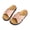 pink, variant on Women’s Cross Strap Platform Slide Sandals Open Toe Casual Comfort Summer Shoes