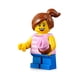 thumbnail image 2 of Minifigura LEGO City Chica con cola de caballo con Cupcake 31077, 2 of 2