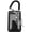 Black, variant on Black Kpop Photocard Holder Keychain ID Card Organizer 1Pc