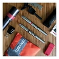 thumbnail image 2 of Zebra Pen PM-701 Stainless Steel Permanent Marker, Fine Bullet Tip, Black Ink, 1-Pack, 2 of 4