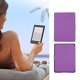 thumbnail image 4 of Cubierta de libro electrónico estuche para kindle estuche paperwhite cubierta para kindle EBook Cover HandSupported Foldable Cross Pattern Funda protectora para Kindle 558Purple Amonsee Otros, 4 of 8