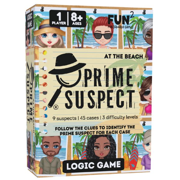 Juego de lógica Fun Squared Games Prime Suspect 45 casos