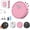 Pink, variant on 2026 New Mini Car Robot Vacuum Cleaner, Compact 3 in 1 Rechargeable Sweeping & Mopping Robot for Home and Car, Smart Auto Cleaning for Pet Hair, Dust, Hard Floors, Carpet, Desk