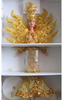 bob mackie sun goddess barbie