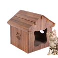 thumbnail image 3 of Rascador para casa de gatos, tablero para rascar, cama para dormir, Protector de muebles cómodo, refugio, para gatitos, animales pequeños, sumi Salvador Cama nido, 3 of 8