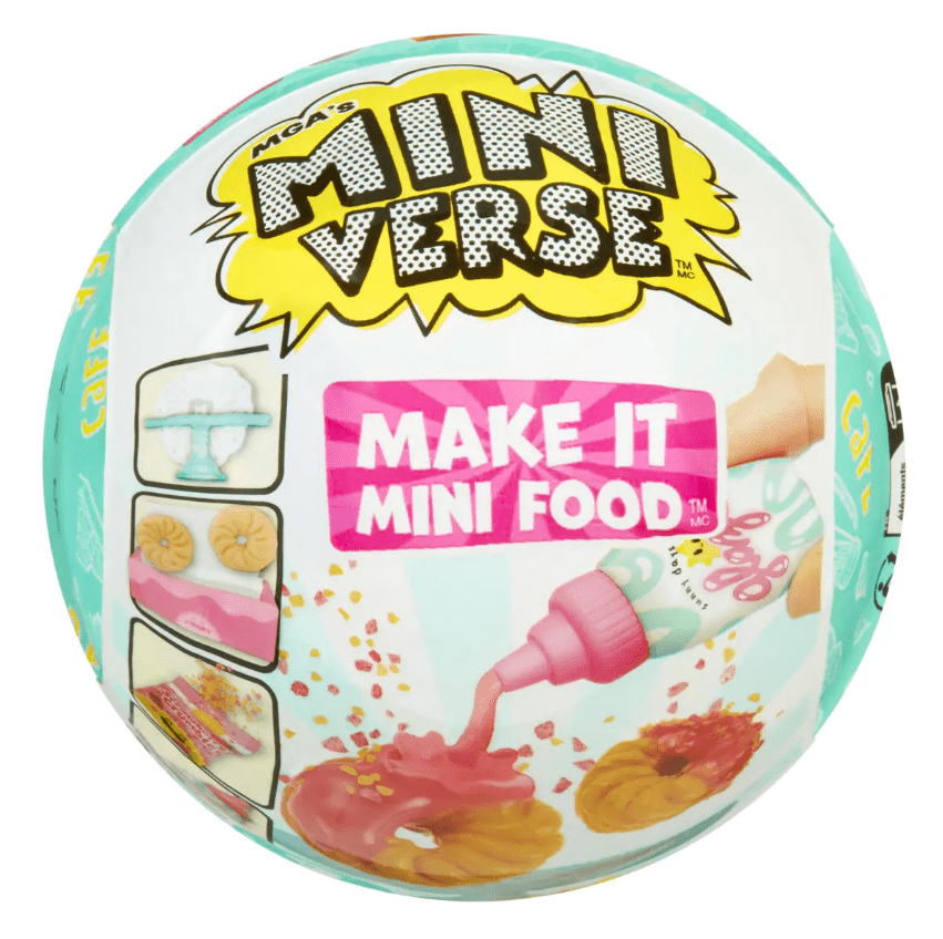 MGA's Miniverse Make It Mini Foods, Cafe Series 3, Novelty Food Toy, Ages 8+