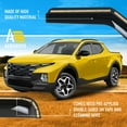 thumbnail image 6 of AEROGUYS Extra Durable Window Deflectors in-Channel Window Visors Rain Guards Fit for Hyundai Santa Cruz 2022-2026, Sun Visors, Wind Vent Visors, Window Exterior Car Accessories - 4 pcs. AG0482, 6 of 9