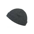 thumbnail image 4 of Top Headwear Cuffless Beanie For Men Women, Unisex Short Beanies Skull Cap, Charcoal, 4 of 5