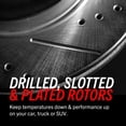 thumbnail image 2 of Power Stop Rear Pair of Drilled and Slotted Brake Rotors JBR1788XPR, 2 of 4