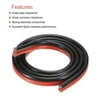 thumbnail image 4 of 2 Conductor Parallel Silicone Wire 8AWG 8 Gauge Red Black Electrical Wire Tinned Copper 1.5m/5ft, 4 of 6