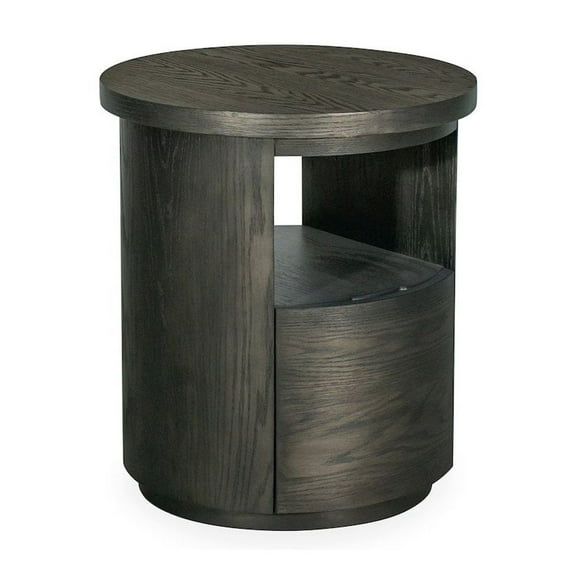Magnussen Home Bosley Coffee Bean Round End Table