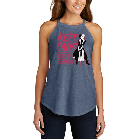 Born Bad - Juniors High Neck Tank Top