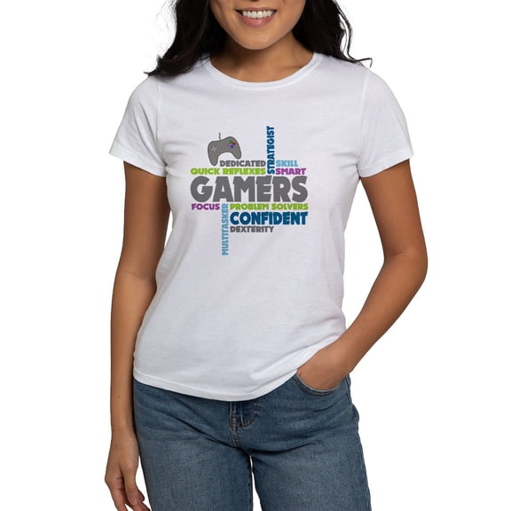 CafePress - Gamers T Shirt - Women's Classic T-Shirt