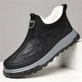 thumbnail image 4 of Men's Leather Shoes On Driving Winter Lined Warm Comfort Casual Footwear Soft Sole Lightweight Non Outdoor Walking, 4 of 4