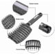 thumbnail image 3 of Vented Curved Hair Brush Set for Detangling and Styling, 3-Pack, 3 of 5