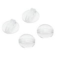 thumbnail image 2 of Pack of 50 Practical Round Clear Acrylic Stands Name Card Holders Functional Wedding Parties Essential Card Holder, 2 of 4