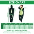 thumbnail image 5 of Alaiyaky Onesies Pajamas Unisex Adult for Women Men Animal Costume Cute Onesies Flannel Cartoon Cosplay Halloween Sleepwear Christmas New Year gifts, 5 of 7