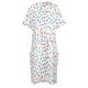 thumbnail image 4 of Vestido largo con bolsillos para mujer traje holgado de colores brillantes con aspersores de arcoíris para eventos especiales ropa de cumpleaños, 4 of 6