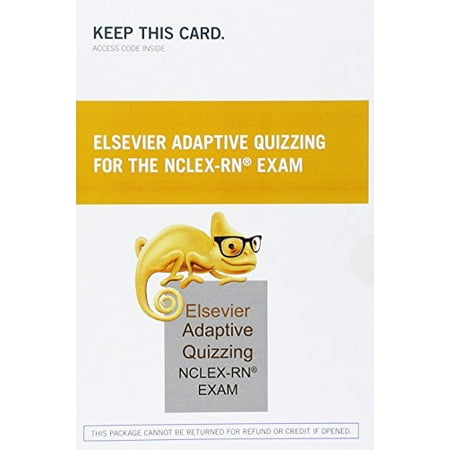 Elsevier Adaptive Quizzing For The Nclex Rn Exam 36 Month