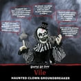 thumbnail image 4 of LzyK Groundbreaker Skeleton Clown – Lights & Sound Indoor/Outdoor, Halloween Skeleton Decor, 4 of 13
