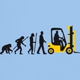 thumbnail image 3 of CafePress - Evolution Of Man Forklift Driver T Shirt - Men's Classic Graphic T-Shirt, 3 of 4