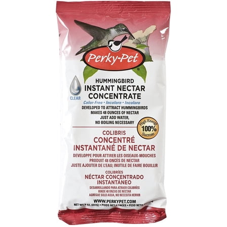 Perky Pet 243SF 8 Oz Clear Hummingbird Nectar