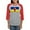 Heather/Red, variant on CafePress - Glory To Ukraine Long Sleeve T Shirt - Womens Baseball Tee