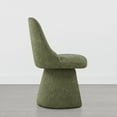 thumbnail image 6 of CHITA Upholstered Swivel Dining Chair Set of 2, 6 of 9