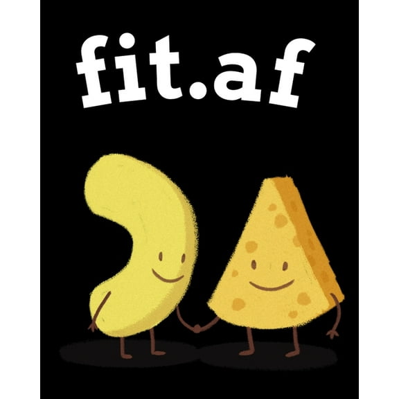fit.af: Food Journal And Fitness Diary - Gift For Weight Loss - My Fitness Journal - Hardcover Book To Write In Diet Pla, (Paperback)