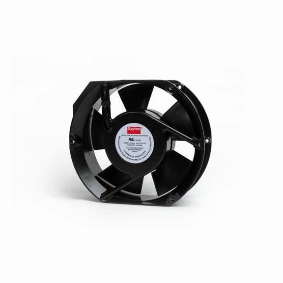 Dayton Standard Oblong Axial Fan, 120V AC, Aluminum, 5 15/16 in W. 55VD26