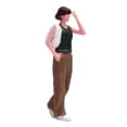 thumbnail image 3 of Figura femenina de chica genial a escala 1/64, accesorio para fotografía, figura de coleccionista estimulada, diorama realista, mini figura de pelo co, 3 of 9