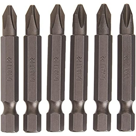 UPC: 0028877364964 | DEWALT DW2022B6 #2 Drill Bits 6 Pack