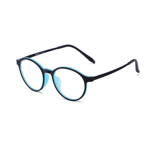 Qarigey TR90 anteojos lisos ligeros lentes de marco completo Unisex espejo Flexible pierna antideslizante gafas de moda Type3 NO3