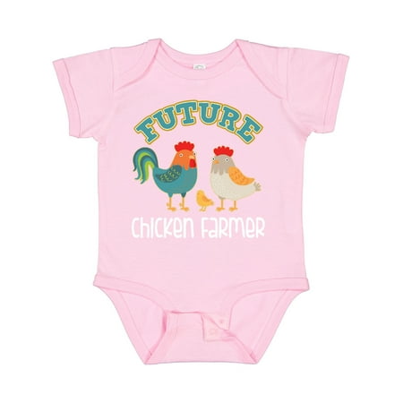 

Inktastic Future Chicken Farmer in Training Gift Baby Boy or Baby Girl Bodysuit