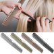 thumbnail image 5 of 26-27 Professional Barber Comb, Aerospace Aluminum Metal Cutting Comb Hair Barber Barber Salon Comb color 4, 5 of 5