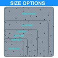 thumbnail image 5 of OUSITAID Washable Pee Pads for Dogs  Puppy Pads for Potty Training with Leakproof Bottom. Light Gray  6 Pack  18”x24”, 5 of 7