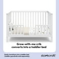 thumbnail image 4 of Storkcraft Hillcrest 4-in-1 Convertible Crib, 4 of 14
