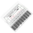 thumbnail image 3 of EeaseCA 1 Set of Durable Watch Repair Kit Watch Kit Bag Watch Strap Band Spring Bar Link Pin Remover Tool Repair Tools for Home Watchmaker (8MM-25MM Silver), 3 of 7