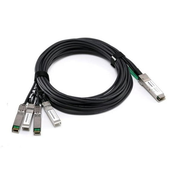 Cisco - Hw Cables & Transceivers QSFP-4SFP10G-CU3M 3 m Network Splitter Cable Adapter, Passive Copper Cable