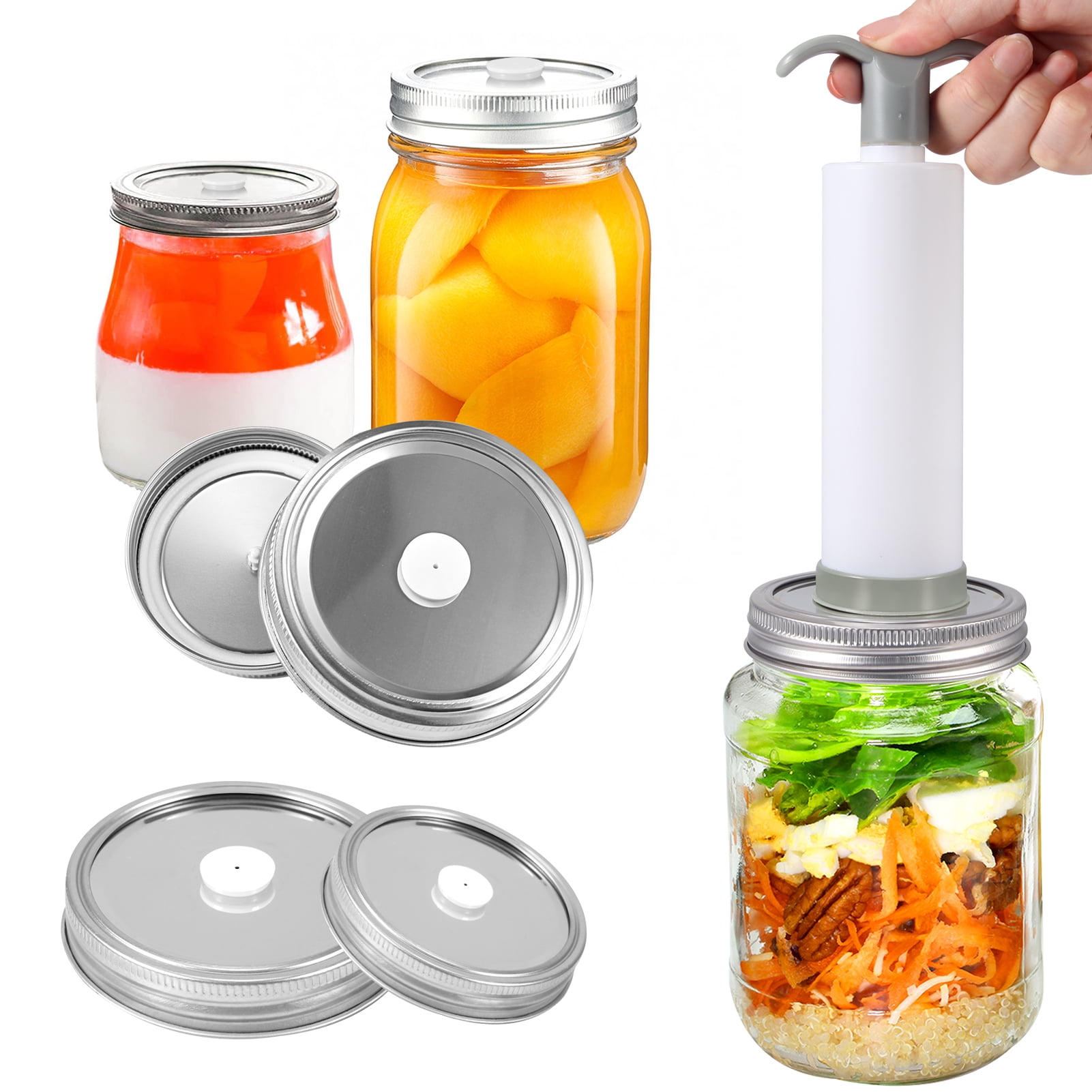 Mason Jar Vacuum Sealer Food Vacuum Sealer Food Jar Protector Vacuum