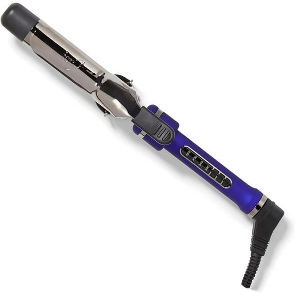 ZXFF Titanium Pro Curling Iron, 1-1/4 Inch, Heats up to 450F, Maximum Curl RetentZXFF, Dual Voltage