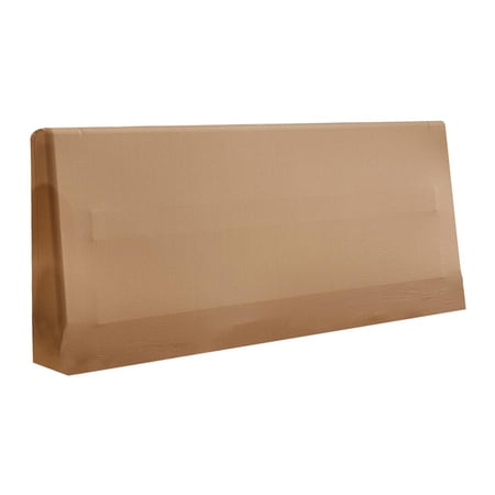 Dust Stretchy Support Reading Backrest Headboard for Bed Bunk Bed with Removable Cover Camel