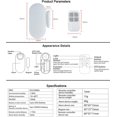 thumbnail image 2 of Chockeie Door Alarm Wireless Anti-theft Remote Control Door Window Alarms, 2 of 7