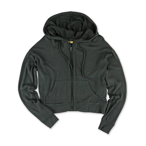 Pijama con capucha Aeropostale para mujer, gris, extra pequeño
