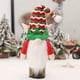 thumbnail image 3 of Inteprter Funda de botella de vino de felpa, ropa de elfo, árbol de Navidad, manga de botella de vino, sombrero de enano de champán, Kits de decoración para fiestas Rojo, 3 of 6